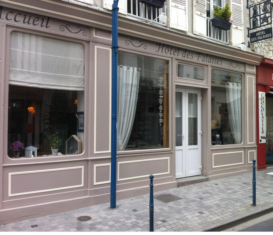 Hotel Des Falaises Villers-sur-Mer Kültér fotó